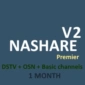 NASHARE V2 Premier-activation 1month